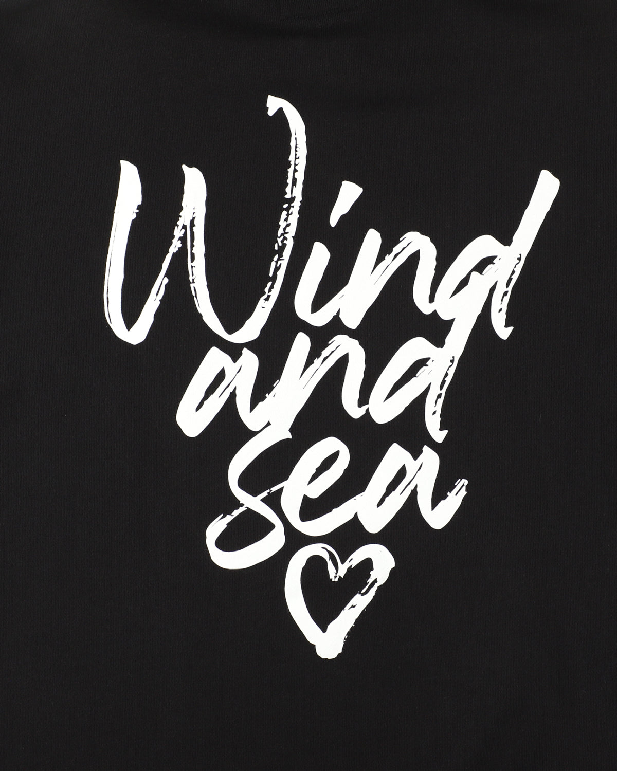 HEART LOGO HOODED SWEATSHIRT