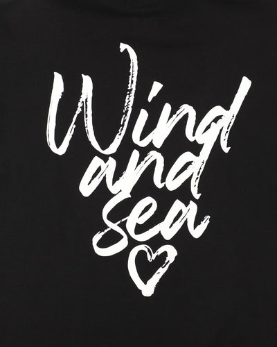 HEART LOGO HOODED SWEATSHIRT