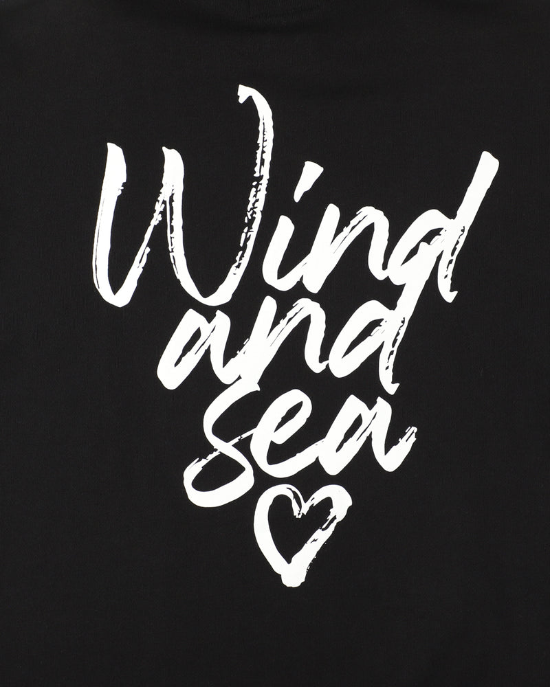 HEART LOGO HOODED SWEATSHIRT