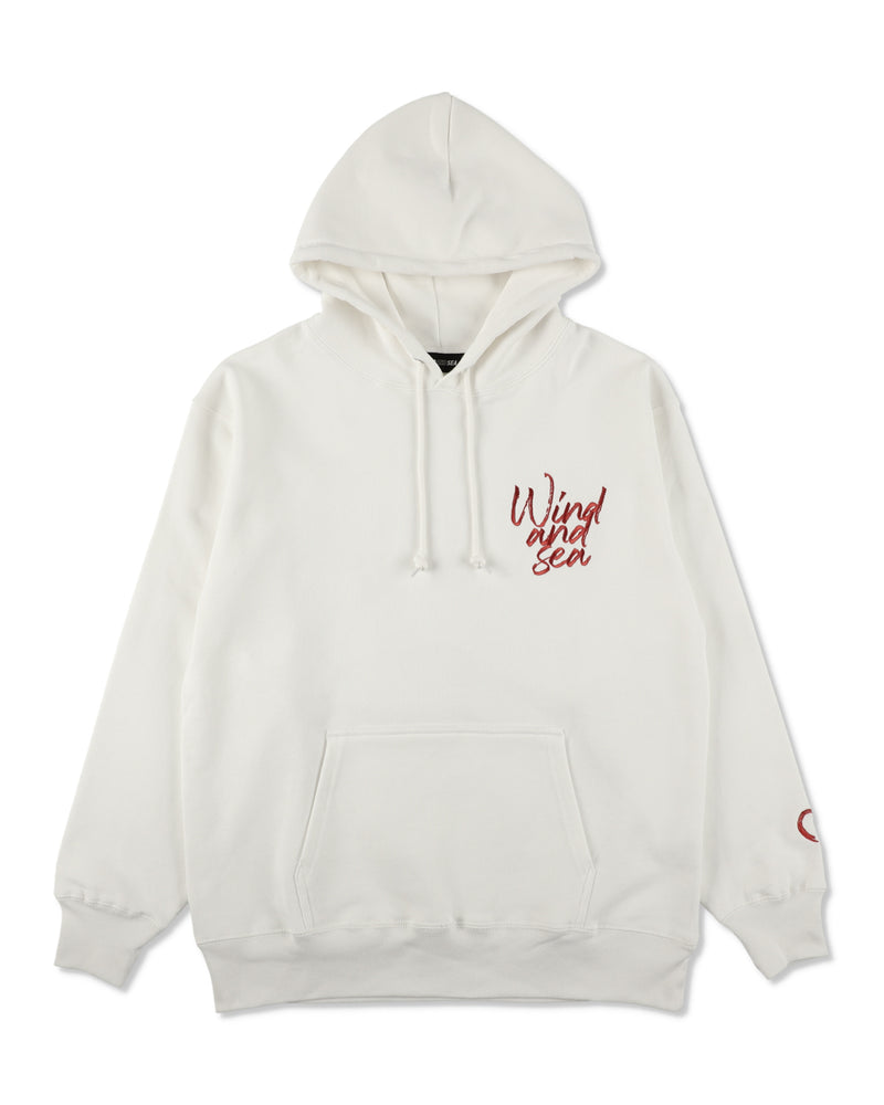 HEART LOGO HOODED SWEATSHIRT