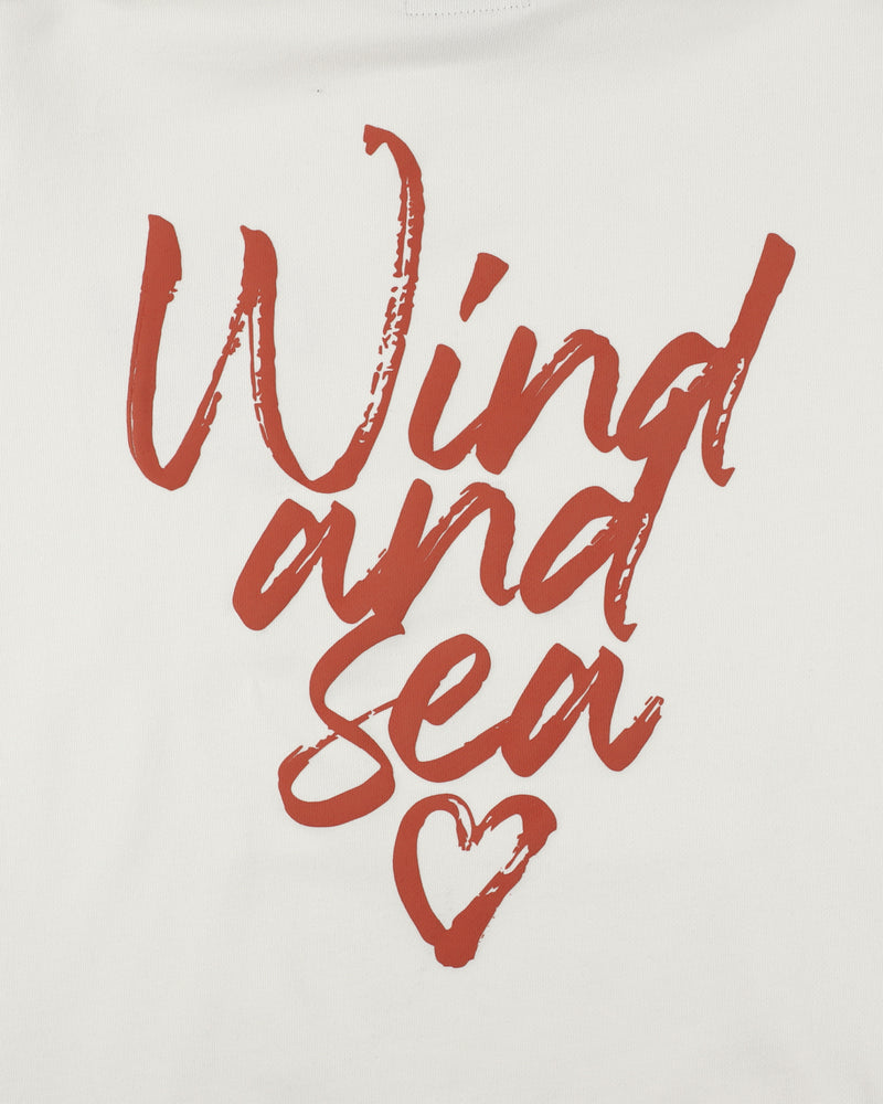 HEART LOGO HOODED SWEATSHIRT