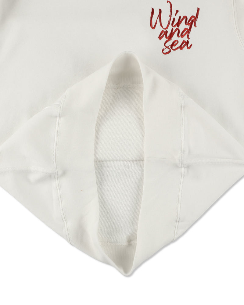 HEART LOGO HOODED SWEATSHIRT