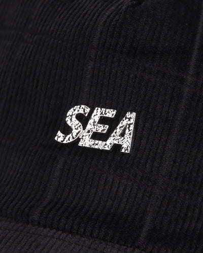 CORDUROY METAL LOGO CAP