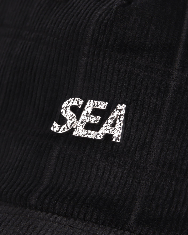 CORDUROY METAL LOGO CAP