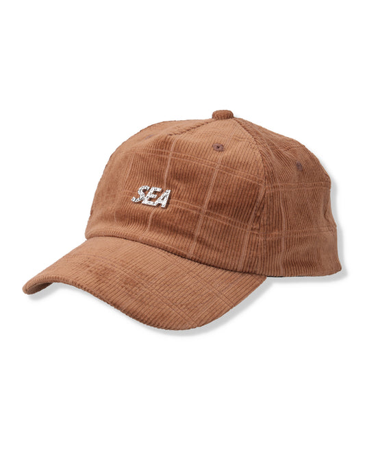 CORDUROY METAL LOGO CAP