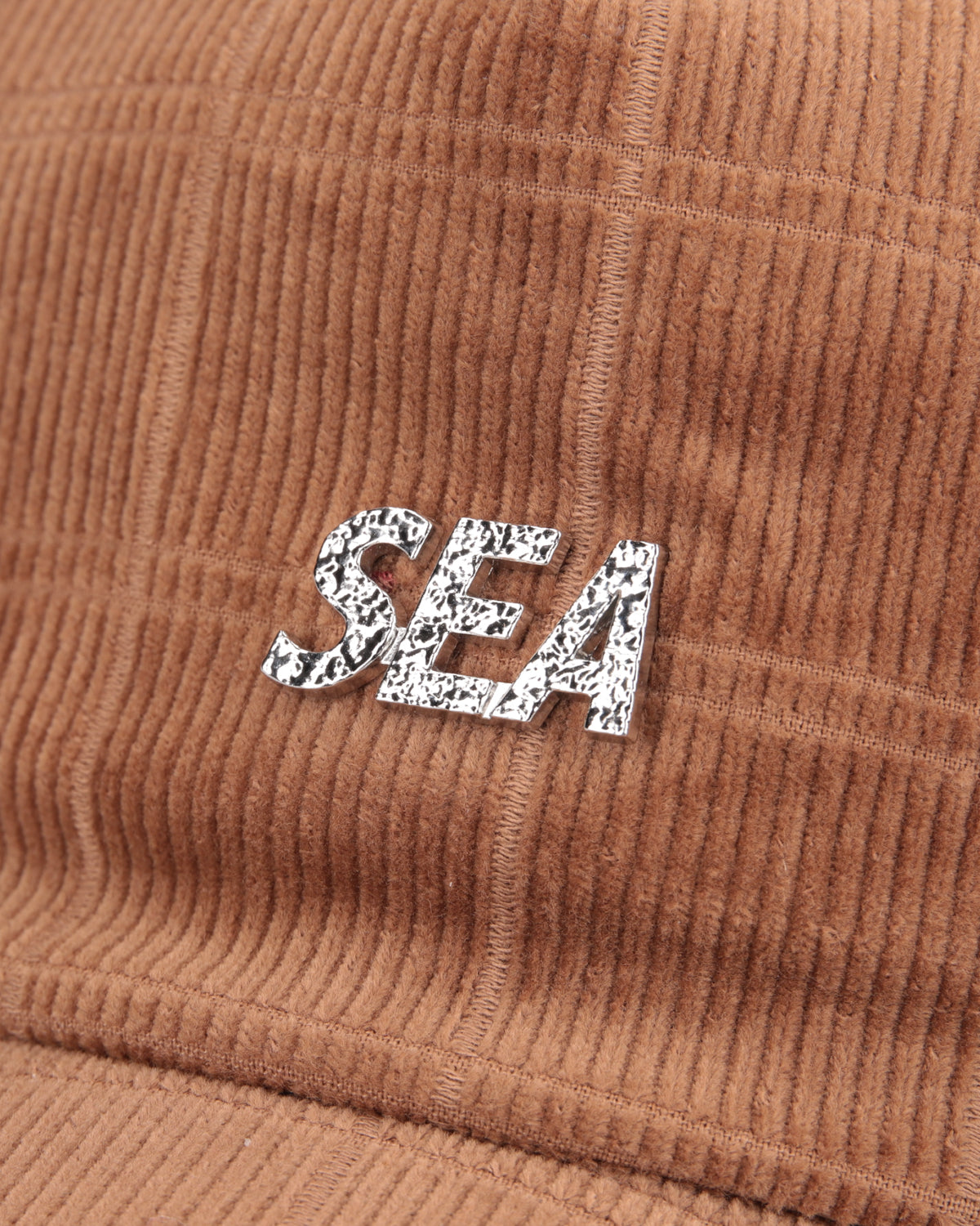 CORDUROY METAL LOGO CAP