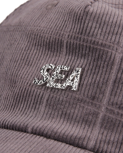 CORDUROY METAL LOGO CAP