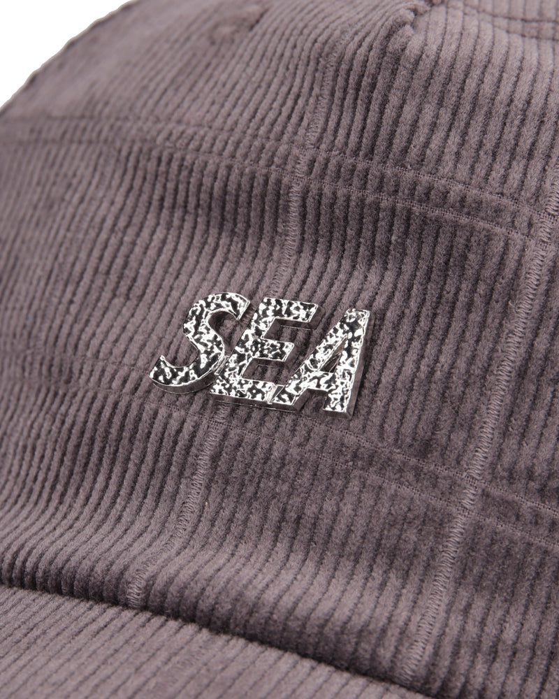 CORDUROY METAL LOGO CAP
