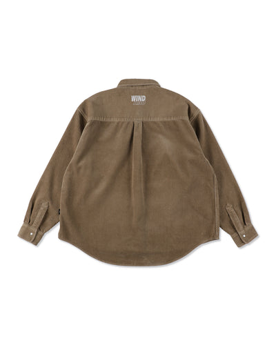 WASH CORDUROY SHIRT