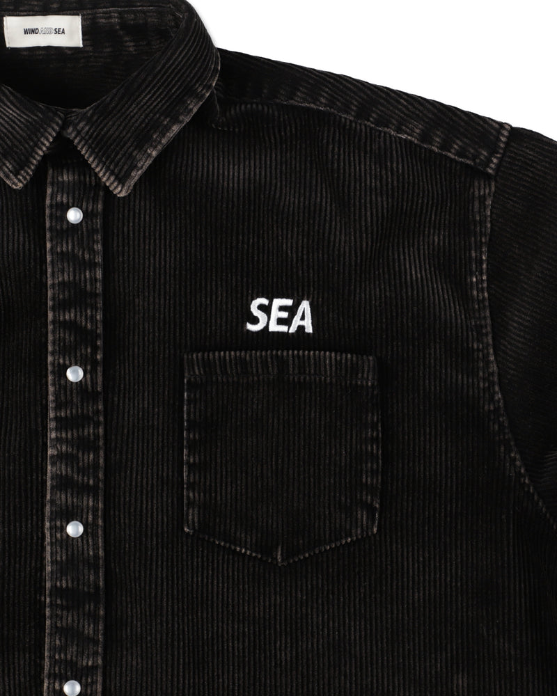 WASH CORDUROY SHIRT