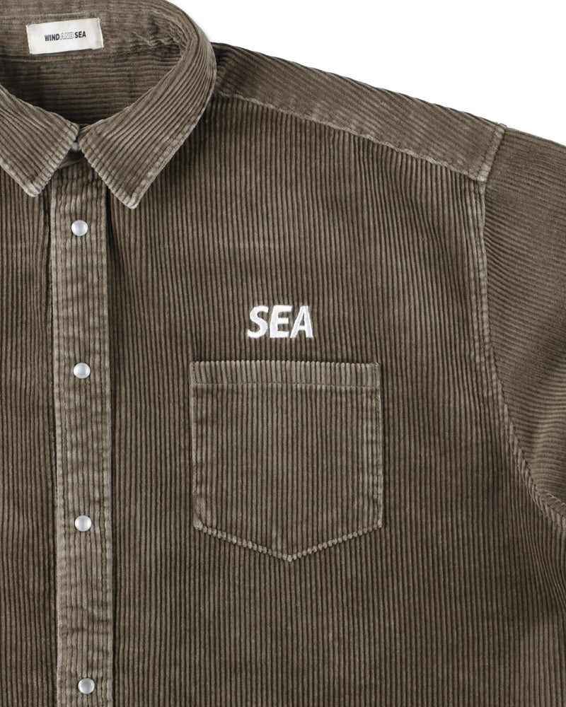 WASH CORDUROY SHIRT