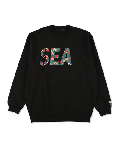 SEA CAMO CREWNECK SWEATSHIRT