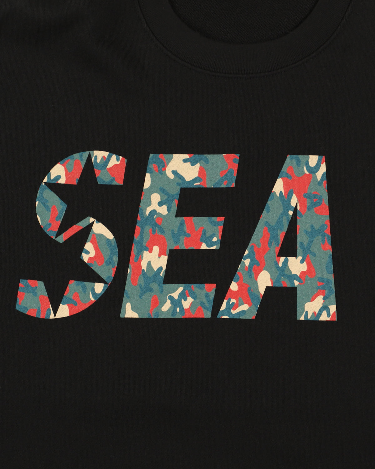 SEA CAMO CREWNECK SWEATSHIRT