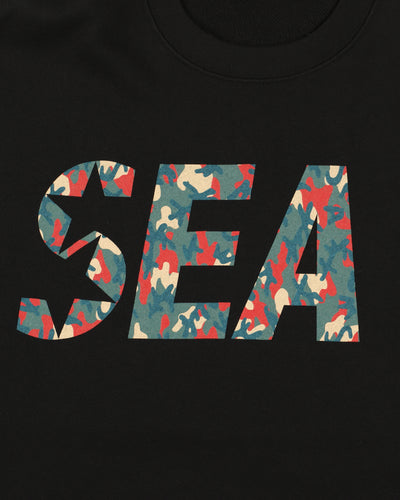 SEA CAMO CREWNECK SWEATSHIRT