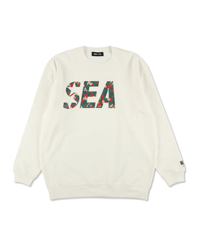SEA CAMO CREWNECK SWEATSHIRT