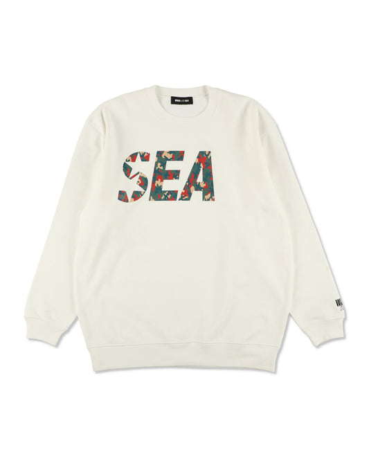 SEA CAMO CREWNECK SWEATSHIRT