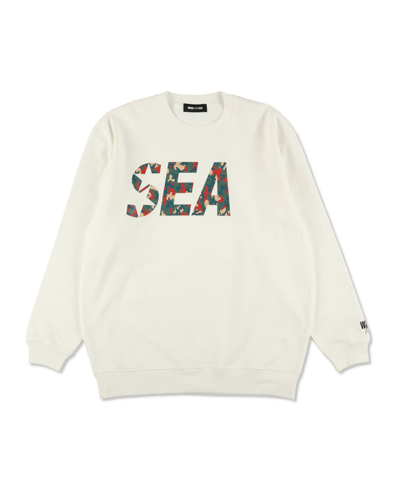 SEA CAMO CREWNECK SWEATSHIRT