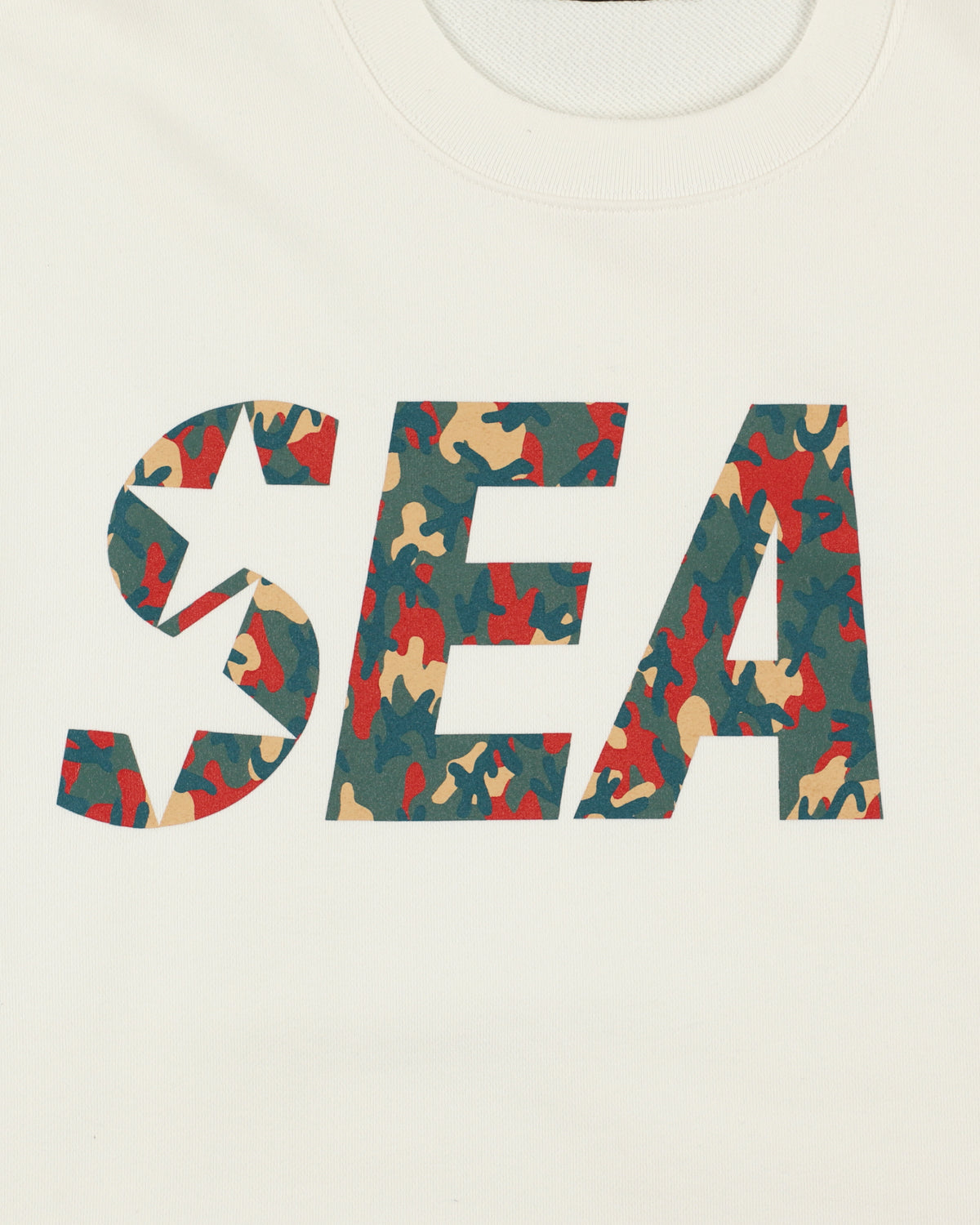 SEA CAMO CREWNECK SWEATSHIRT