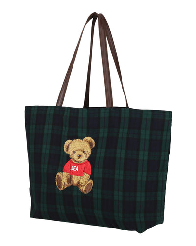 SEA BEAR BLACK WATCH TOTE BAG
