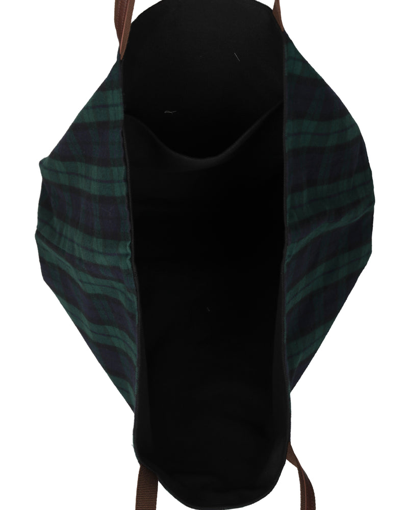 SEA BEAR BLACK WATCH TOTE BAG