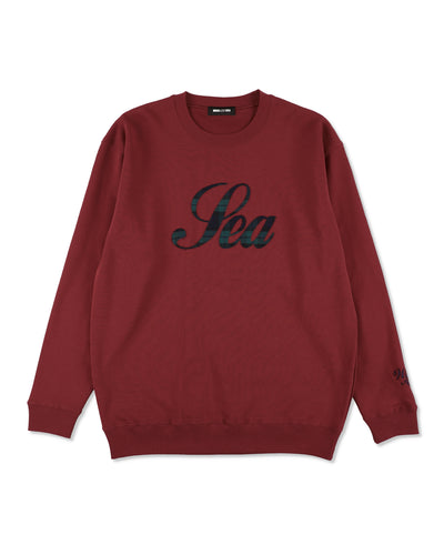 SCRIPT CREW NECK SWEATSHIRT