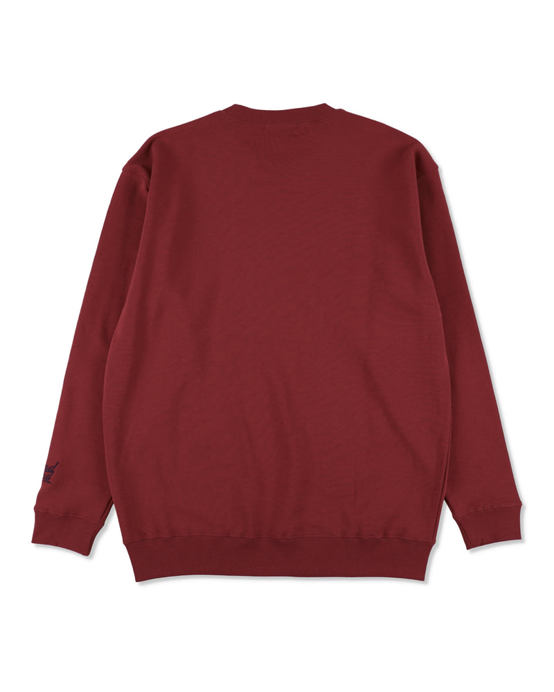 SCRIPT CREW NECK SWEATSHIRT