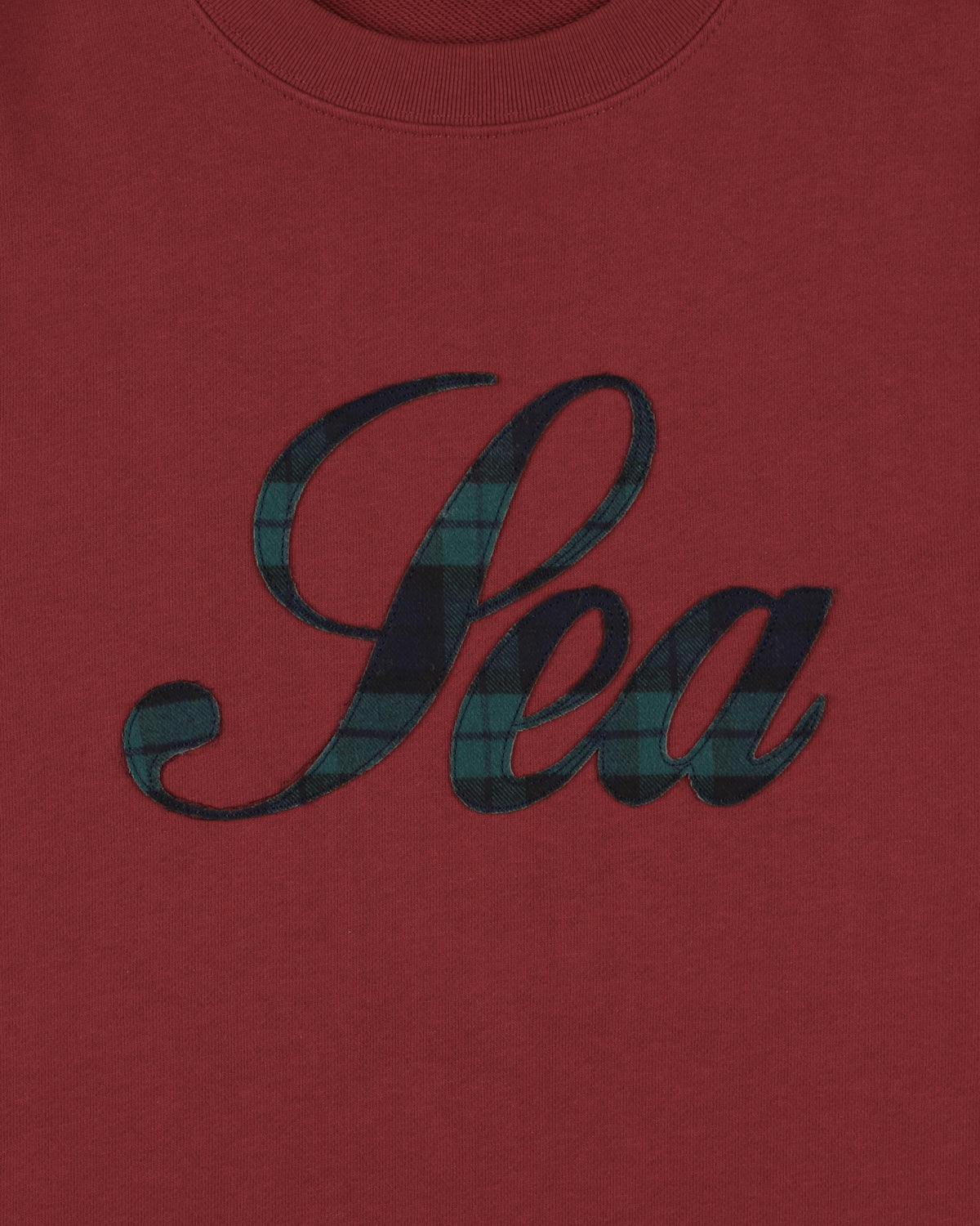 SCRIPT CREW NECK SWEATSHIRT