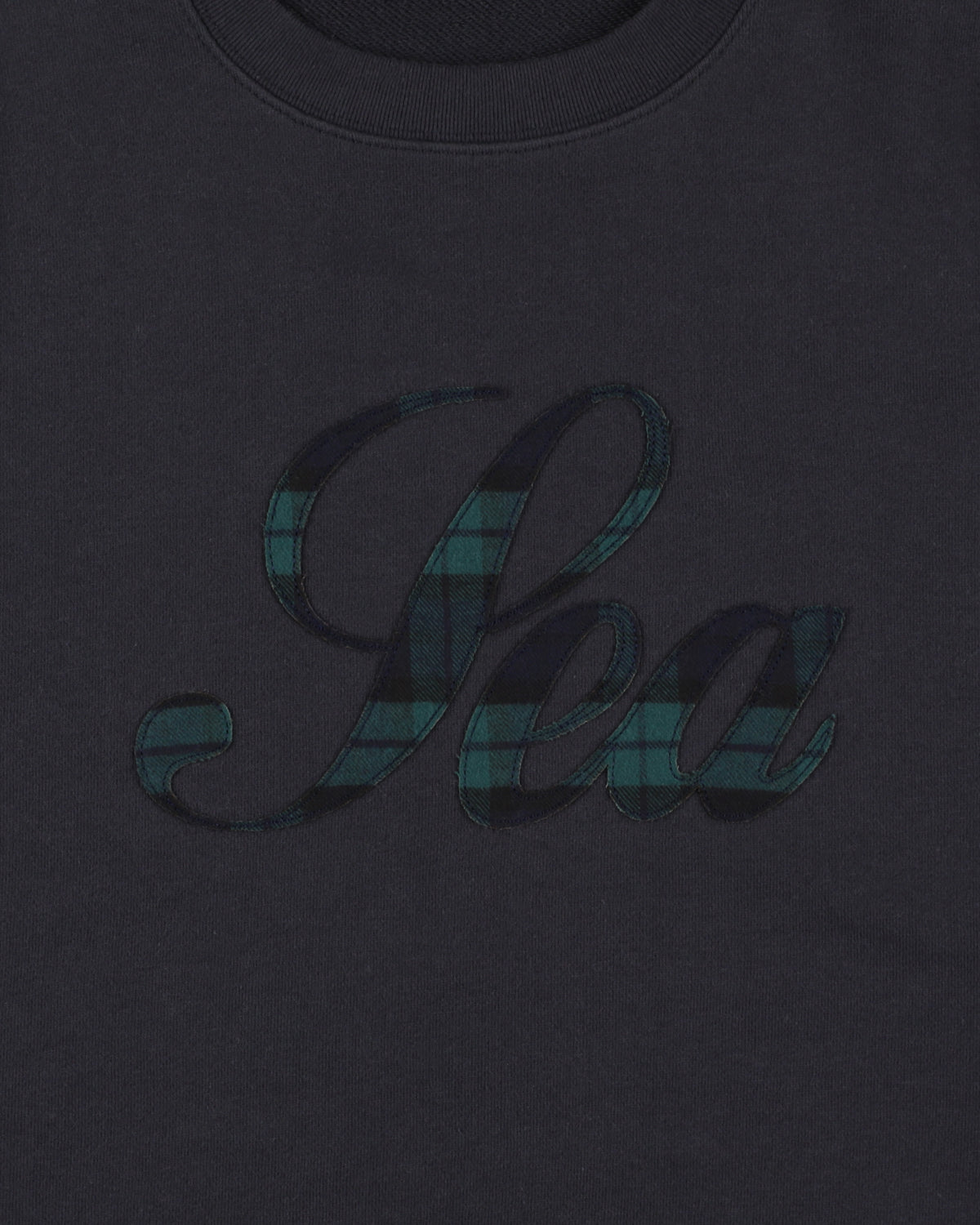 SCRIPT CREW NECK SWEATSHIRT