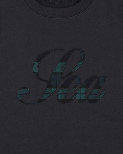 SCRIPT CREW NECK SWEATSHIRT