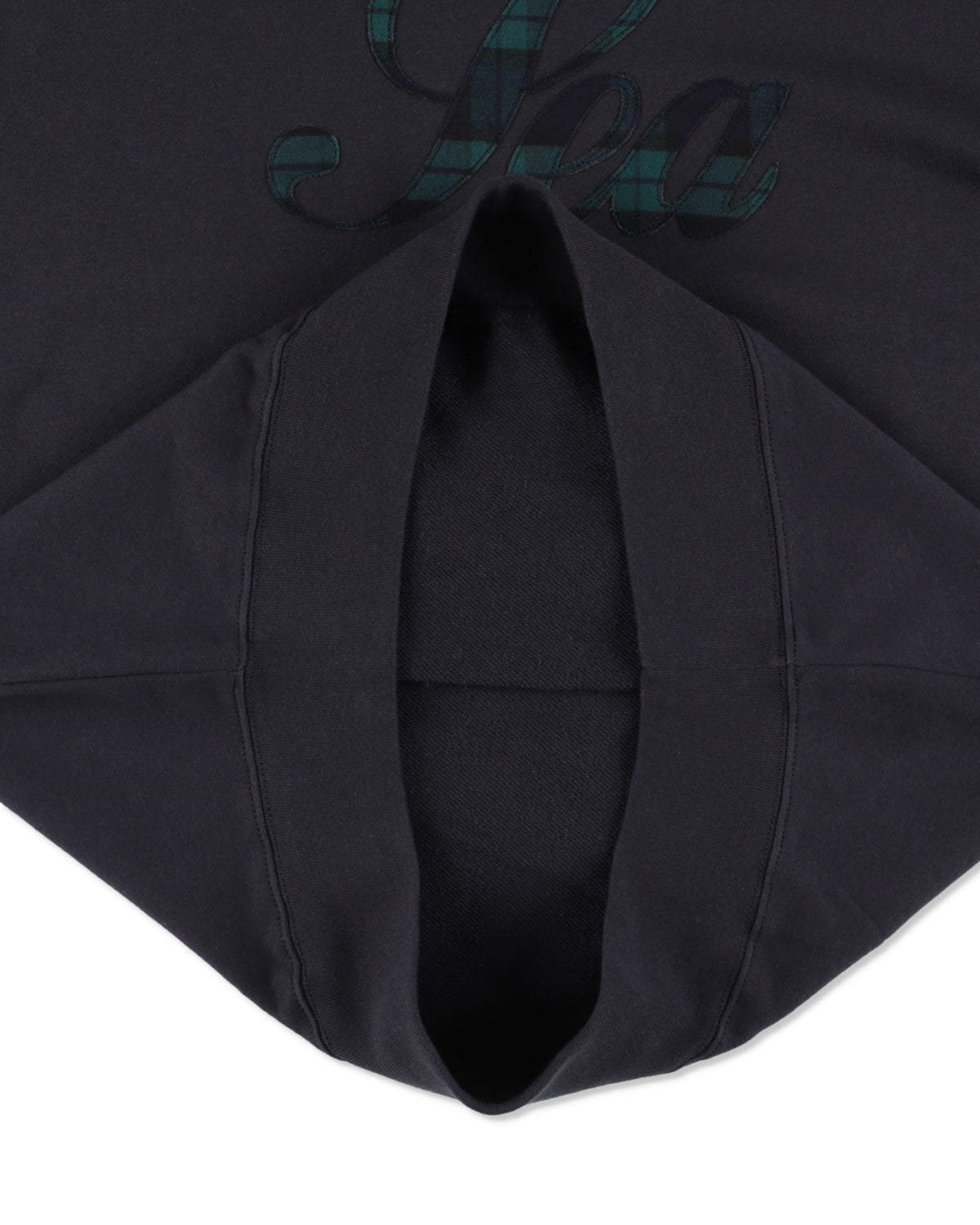 SCRIPT CREW NECK SWEATSHIRT