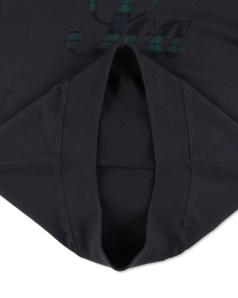 SCRIPT CREW NECK SWEATSHIRT