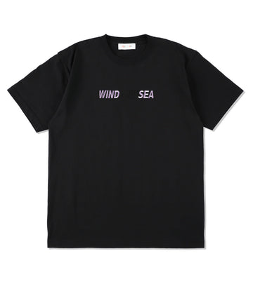 -YOU AND SEA- EMBROIDERY TEE / BLACK