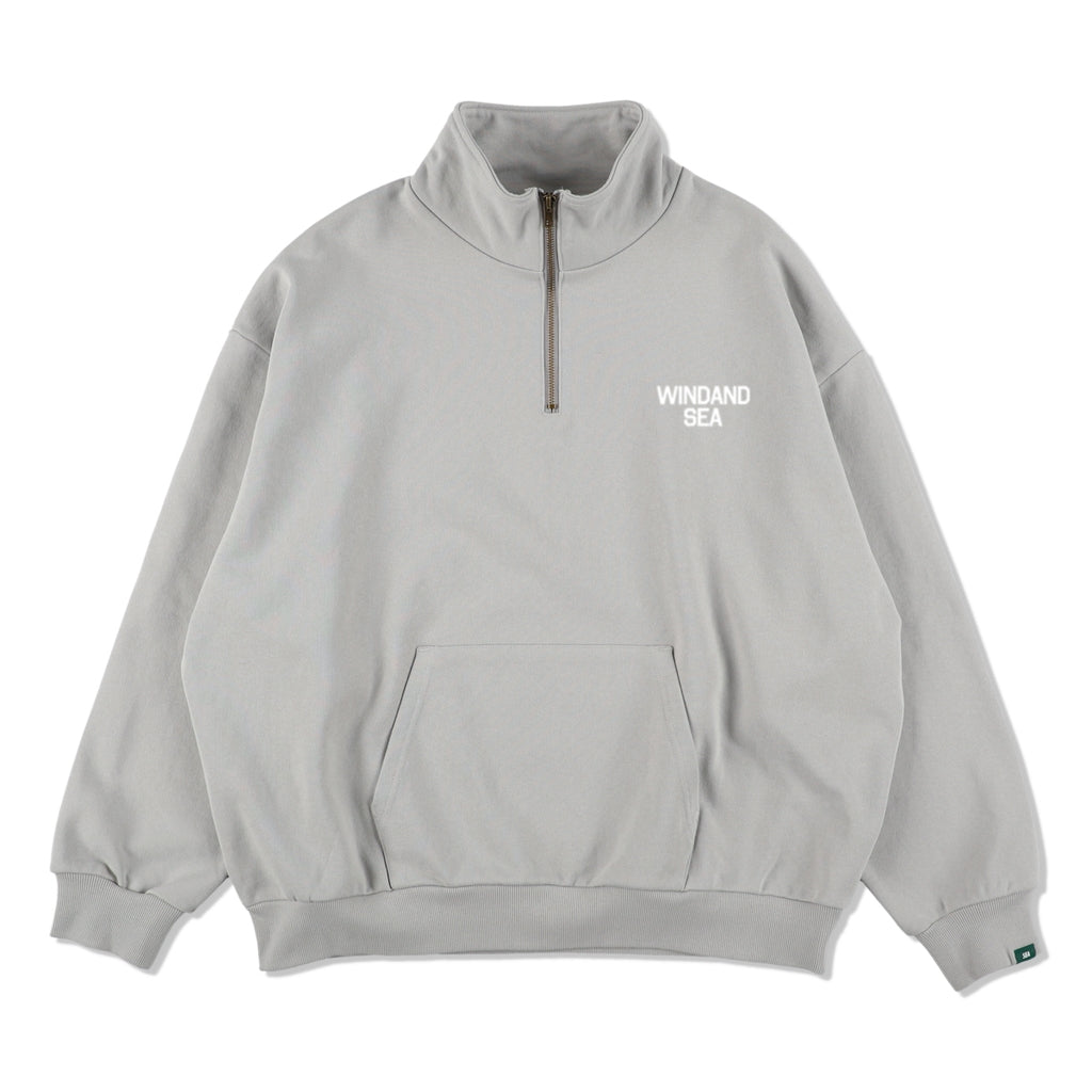 HALF ZIP SWEAT