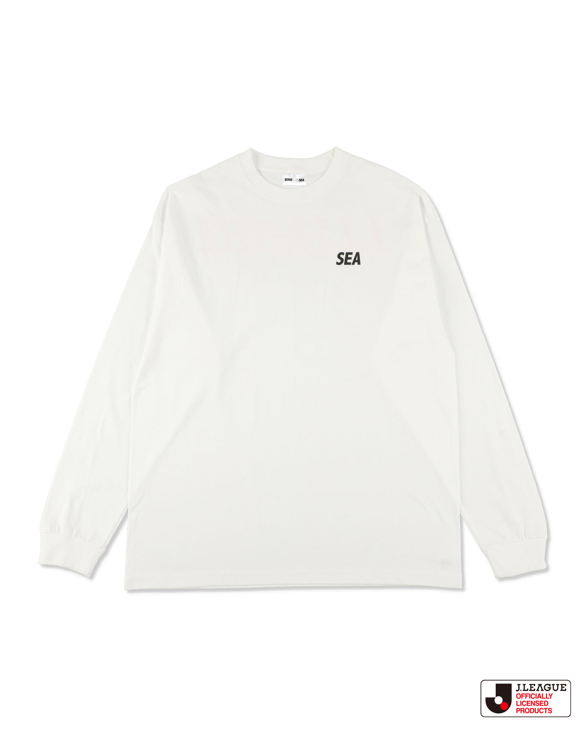 WIND AND SEA SEA LONG SLEEVE TEE ホワイトL J.LEAGUE L/S TEE – WIND AND SEA