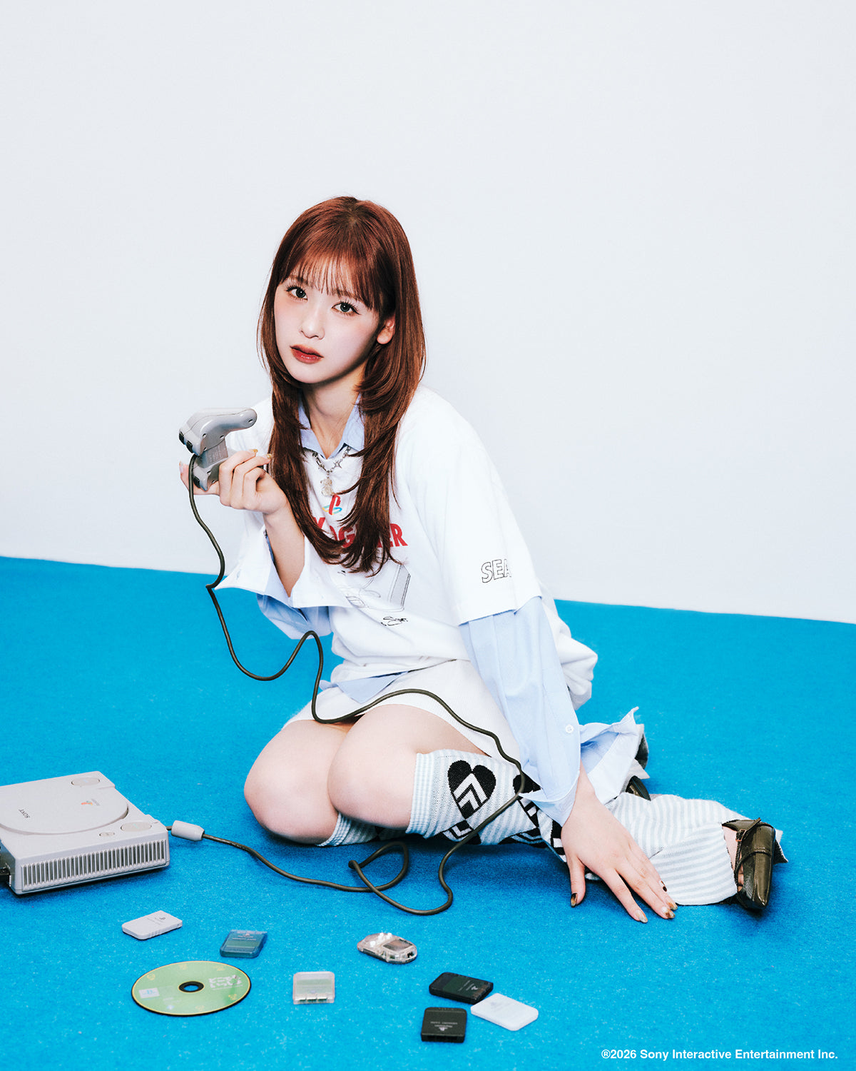 PLAYSTATION x WDS GAME CONSOLE S/S TEE