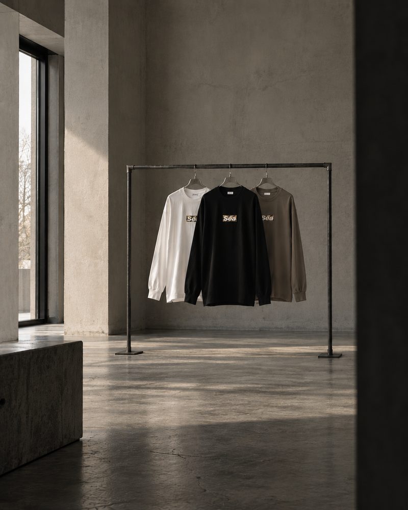 TIGER FRONT SEA L/S TEE