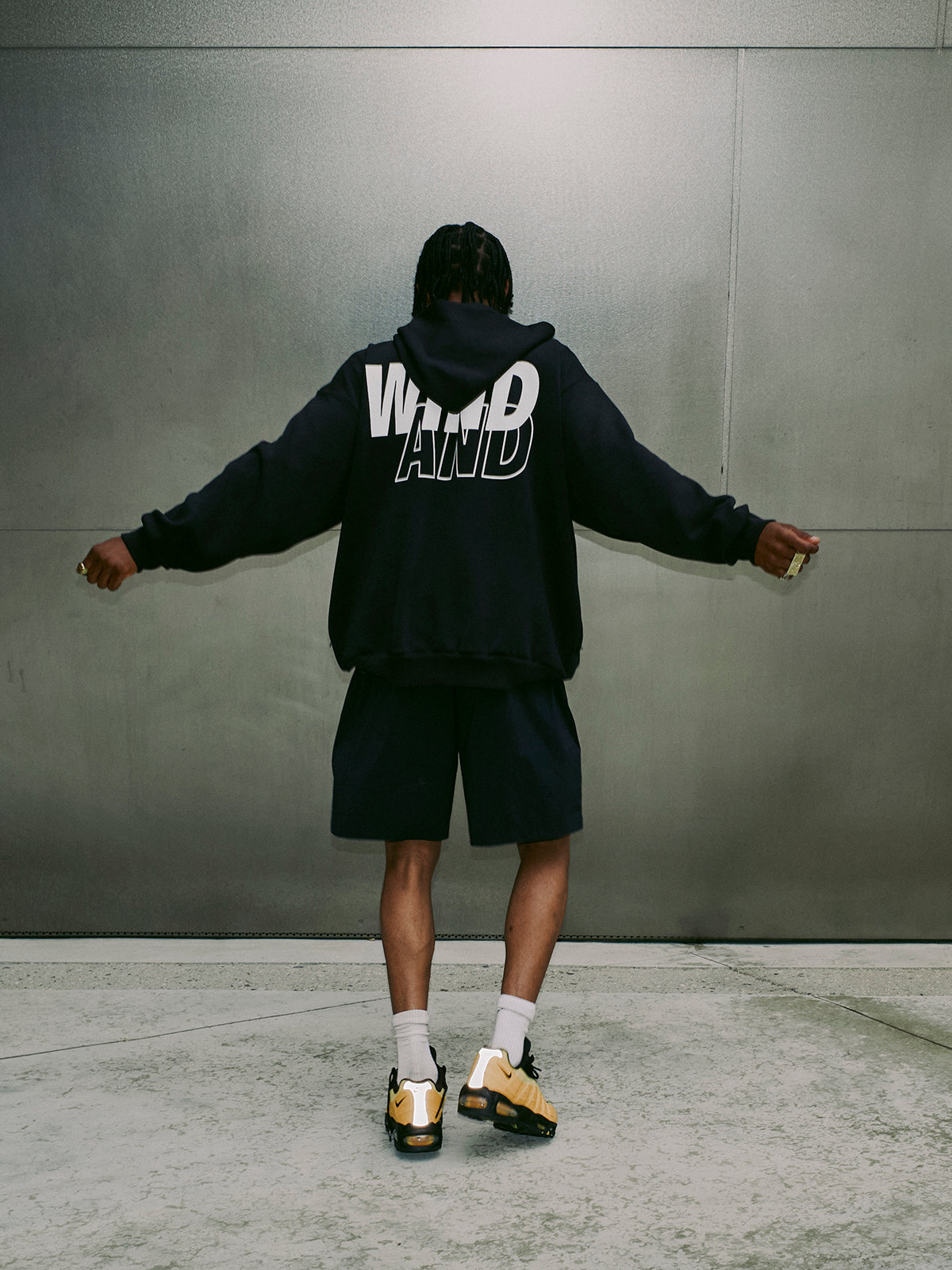 Loose Fit Hooded Sweatshirt