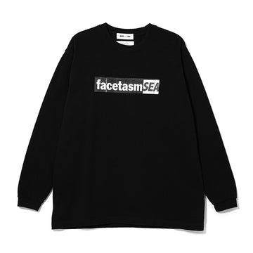FACETASM x WDS L/S TEE / Black (FACE-02)