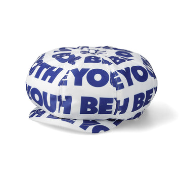 BE YOUTH (pattern) casquette / White (AC-189)