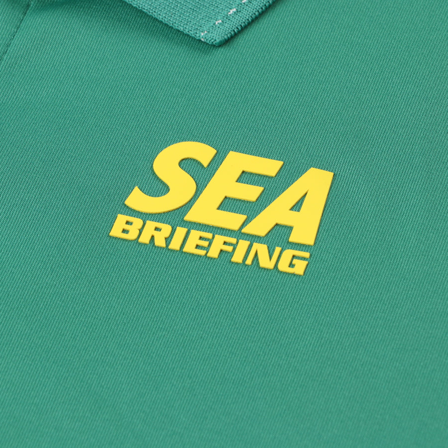 BRIEFING x WDS TOUR POLO LOOSE FIT WDS / GREEN
