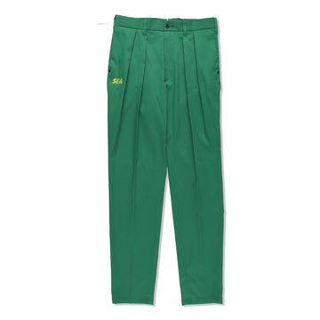 BRIEFING x WDS WIDE TUCK PANTS WDS / GREEN