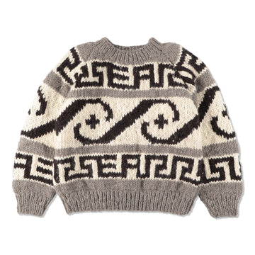 Cowichan sweater / BEIGE
