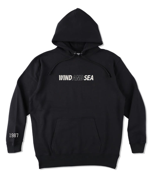 YOU AND SEA- CUSTOM HOODIE / BLACK – WIND AND SEA